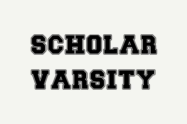 Scholar Varsity Font