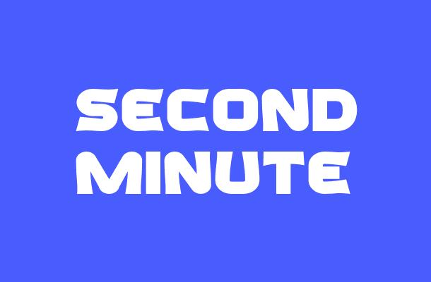 Second Minute Font