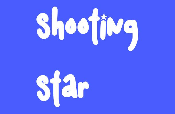 Shooting Star Font