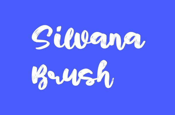 Silvana Brush Font