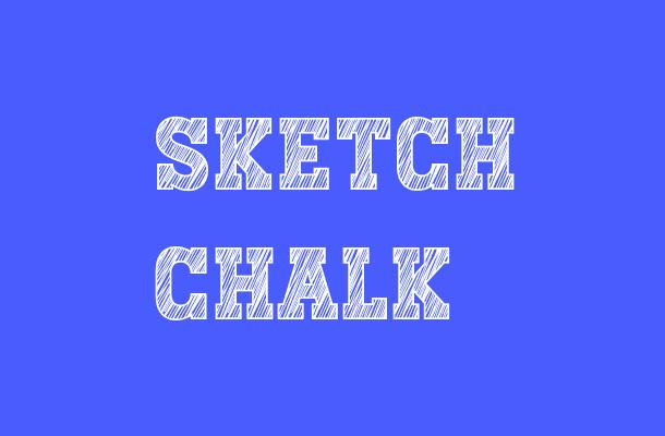 Sketch Chalk Font
