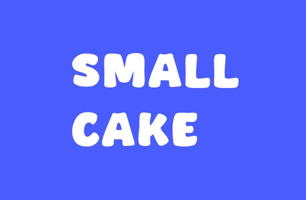 Small Cake Font