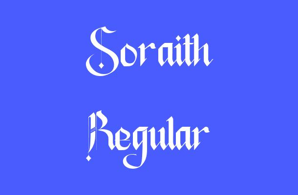 Soraith Regular Font
