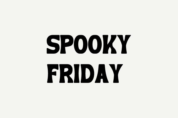 Spooky Friday Font