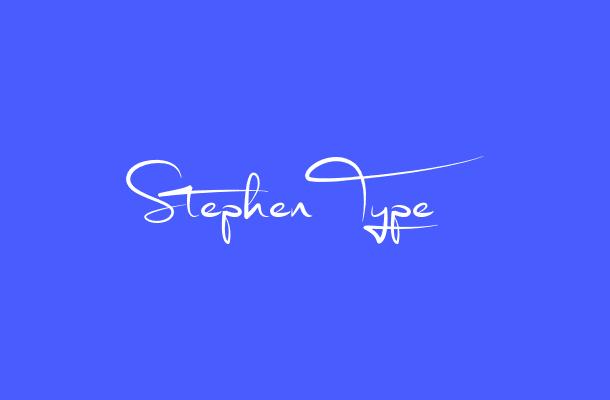 Stephen Type Font