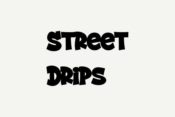 Street Drips Font