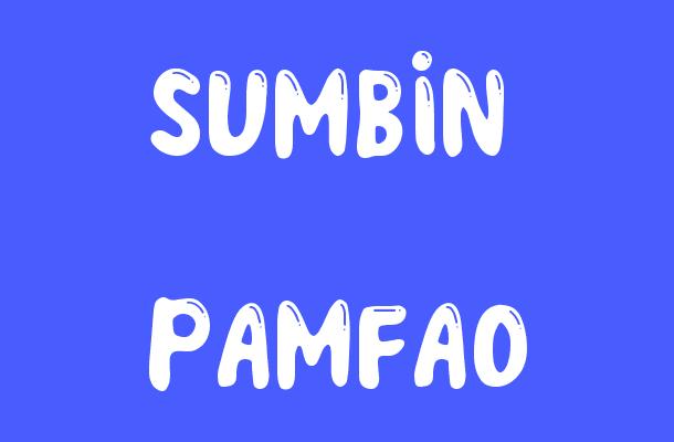 Sumbin Pamfao Font