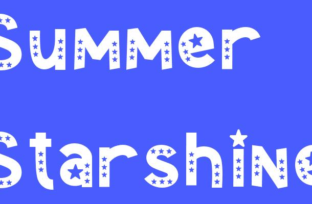 Summer Starshine Font