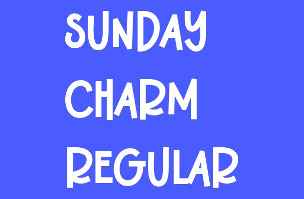 Sunday Charm Regular Font