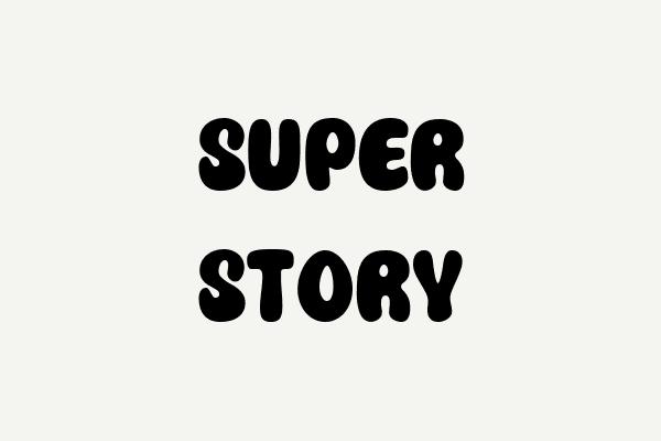 Super Story Font Font