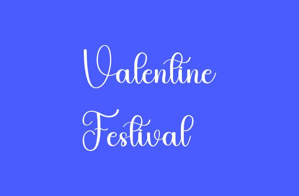 Valentine Festival Font