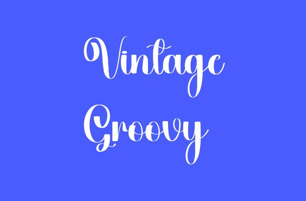 Vintage Groovy Font