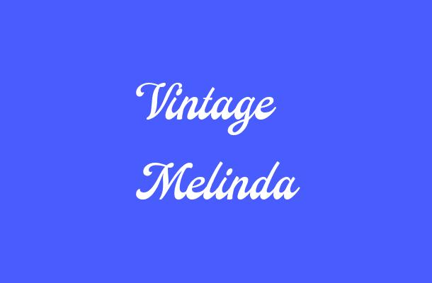 Vintage Melinda Font