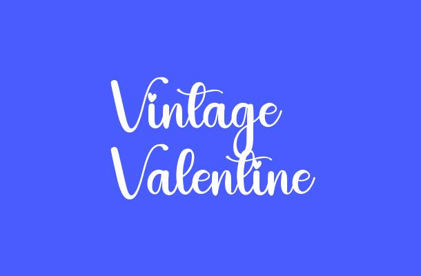 Vintage Valentine Font