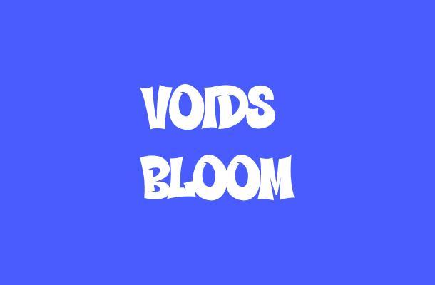 Voids Bloom Font