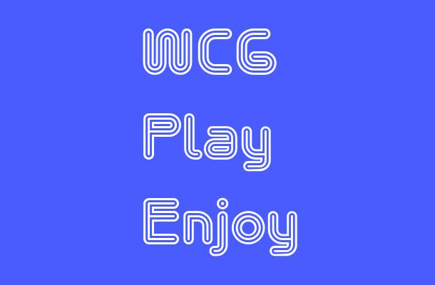 WCG Play Enjoy Font