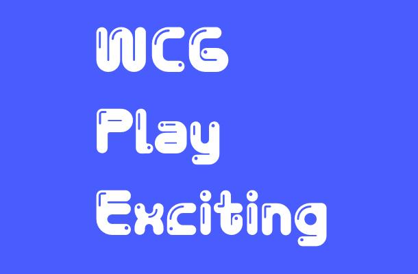 WCG Play Exciting Font