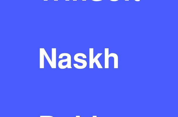 WinSoft Naskh Bold Font