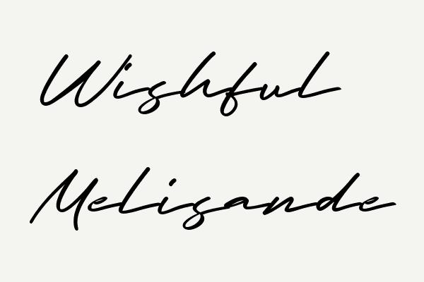 Wishful Melisande Font