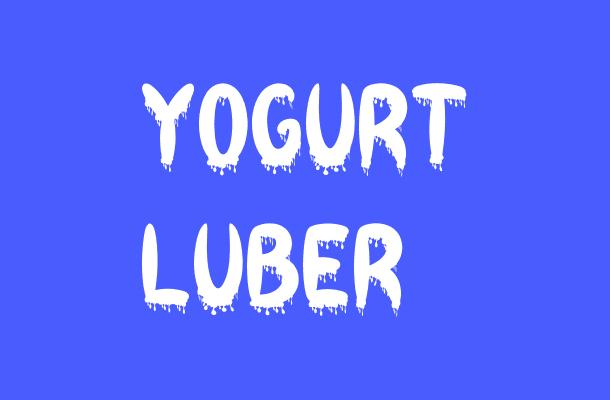 YOGURT LUBER Font