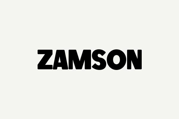 ZAMSON Font