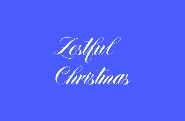 Zestful Christmas Font