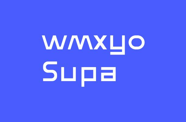 wmxyo Supa Font