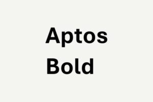 Aptos Bold Font Free Download Now
