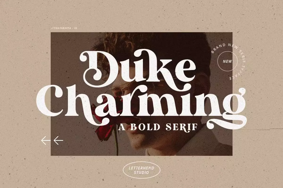 Duke Charming font