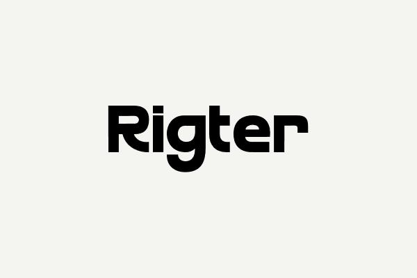 Rigter Font