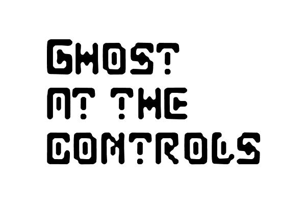 Ghost at the controls Font