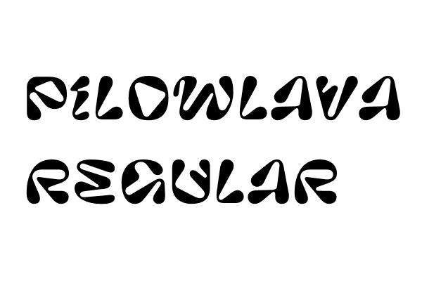 Pilowlava Regular Font