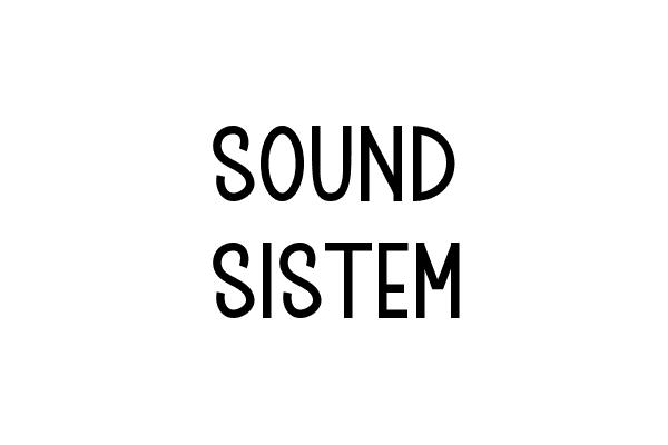 Sound Sistem Font