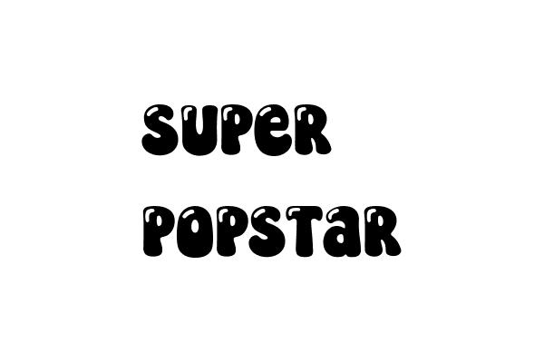 Super Popstar Font