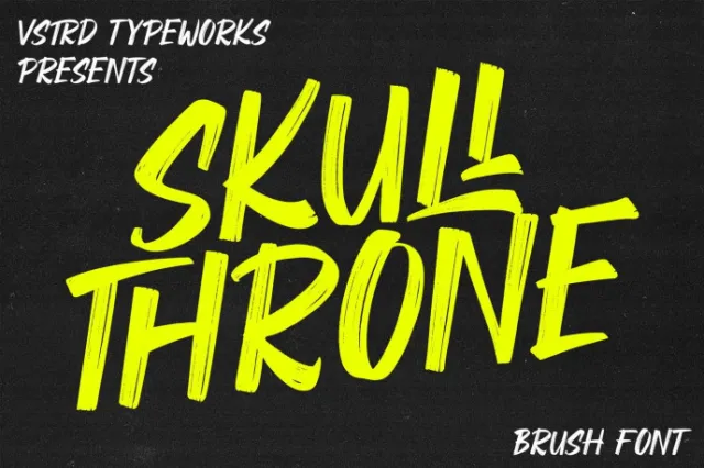 Skullthrone Font