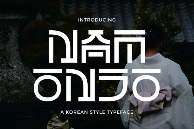 Korean Display Font Preview