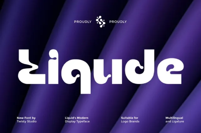 Liqude font